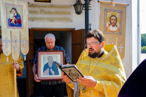 Престольный праздник в храме святого преподобного Антония Римлянина