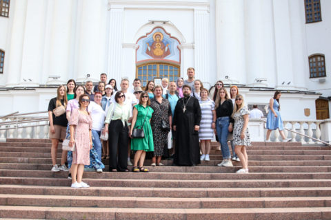Витебскую духовную семинарию посетил заместитель министра спорта и туризма Олег Евстафьевич Андрейчик