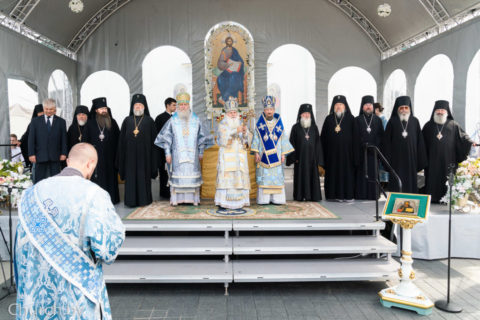 Ректор семинарии принял участие в торжествах в честь явления Минской иконы Божией Матери и 850-летия преставления преподобной Евфросинии Полоцкой