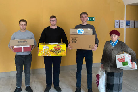 Семинаристы приняли участие в проекте " Эстафета добра"