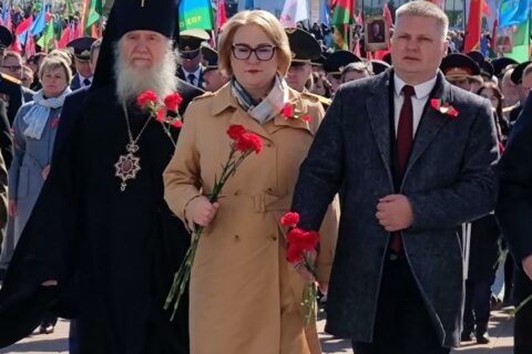 Ректор семинарии принял участие в праздничных мероприятиях в День Независимости Республики Беларусь