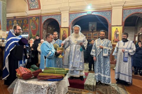 ВСЕНОЩНОЕ БДЕНИЕ В КАНУН СРЕТЕНИЯ ГОСПОДА БОГА И СПАСА НАШЕГО ИИСУСА ХРИСТА