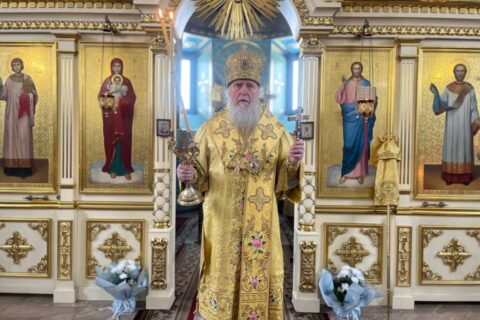 В Неделю о блудном сыне ректор Витебской духовной семинарии совершил Божественную литургию.